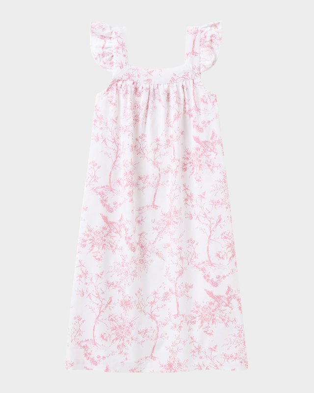 Girl's Clara Timeless Toile Nightgown, Size 6M-14